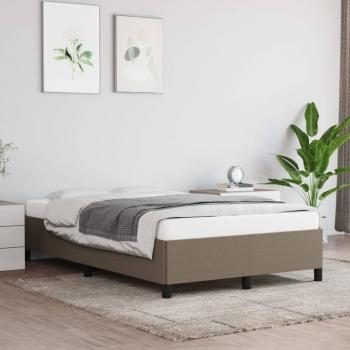 Cama de tela giroletto tortora 120x200 cm