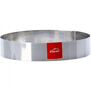Lacor 68420 - Aro redondo 20 x 4 cm, inoxidable