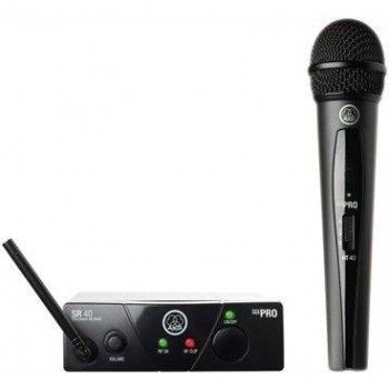 AKG WMS40 MINI VOCAL Micrófono Inalámbrico de Mano, Banda ISM1
