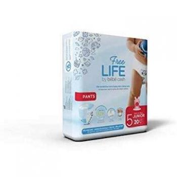 Freelife Bebecash Pants Talla 5 Junior 12-18 kg 20 Unidades