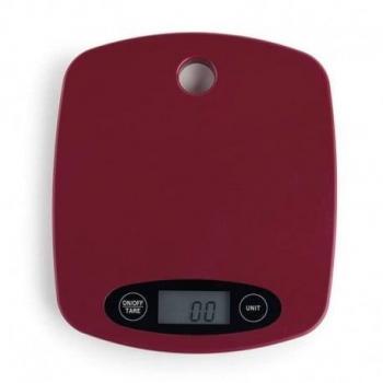 Jata HBAL1203 Balanza de Cocina Electrónica Roja 5kg