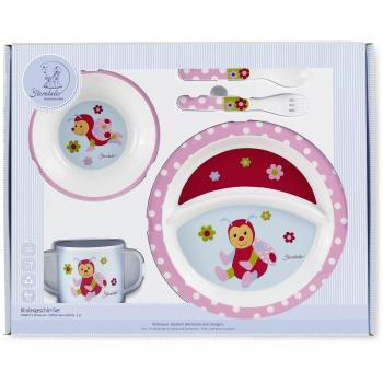 Sterntaler vajilla infantil 5 piezas diseno de mariquitas de katarina
