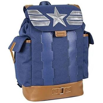 CERDÁ LIFE'S LITTLE MOMENTS - Mochila Casual Travel de Avengers Capitan America de Color Azul - Mochila 40 cm | Licencia Oficial Marvel Studios, Multicolor
