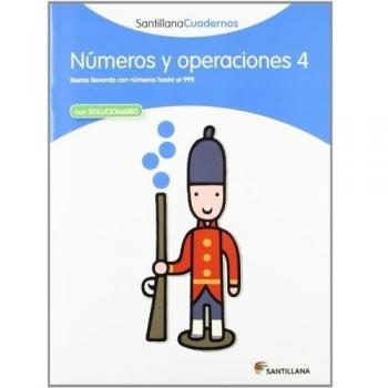NUMEROS Y OPERACIONES 4 SANTILLANA CUADERNOS - 9788468012308