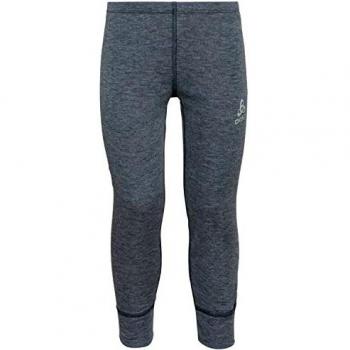 Odlo Unisex Kids Active Warm Eco Long Leggings - Steel Grey Melange
