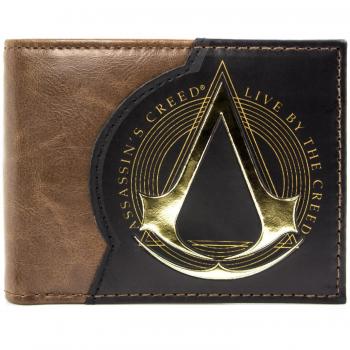Cartera de Assassins Creed Vivo por el Credo marrón