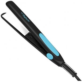 Sytech SYPP5AZ Alisador de Pelo, Revestimiento Cerámico, 25W, Temperatura Máxima 180ºC, Calentamiento