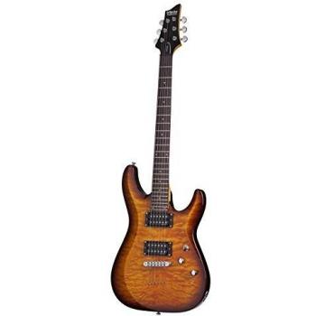 Schecter C-6 Plus Vintage Sunburst Electric Guitar