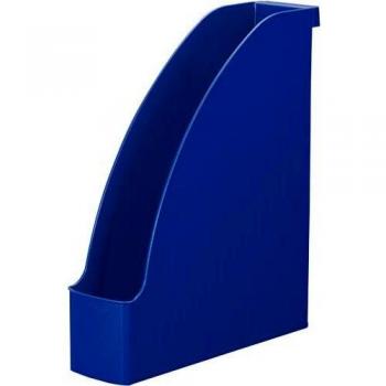 Organizador de revistas Leitz Plus en poliestireno azul