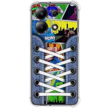 Funda Silicona Antigolpes Diseño Zapatillas para Xiaomi Redmi Note 13 4G