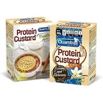 Quamtrax Gourmet Protein Custard 6 x 50 g. Vainilla