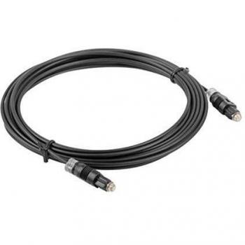 CABLE ÓPTICO DE AUDIO DIGITAL TOSLINK LANBERG CA-TOSL-10CC-0020-BK 2M NEGRO