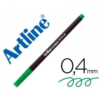 Rotulador Artline Supreme EPFS200 Fine Liner Punta de Fibra Verde Manzana 0,4 mm