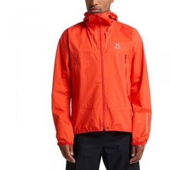 Chaqueta con Capucha Haglöfs L.I.M Proof Naranja Puro - Talla S