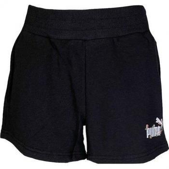 Pantalones Cortos Deportivos Puma Floreal Negros para Mujer