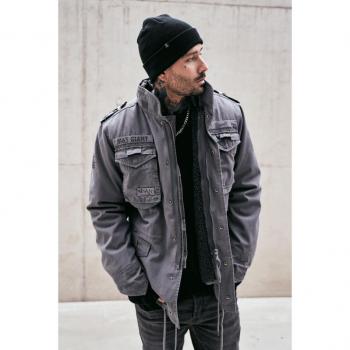 Chaqueta de Invierno Brandit M65 Giant Gris Hombre - Tallas S a 5XL - Color Gris Marengo