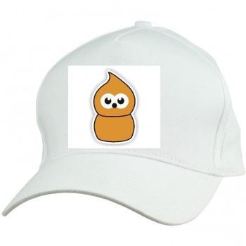 Kids Blanco Zingy Sun Cap Sombrero. Ajustable Talla única.