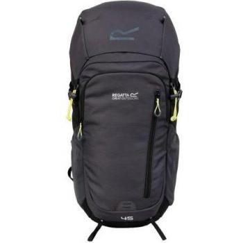Mochila Regatta Highton V2 45L con capacidad de 45 litros, diseño ergonómico, resistente al agua, múltiples compartimentos y correas ajustables