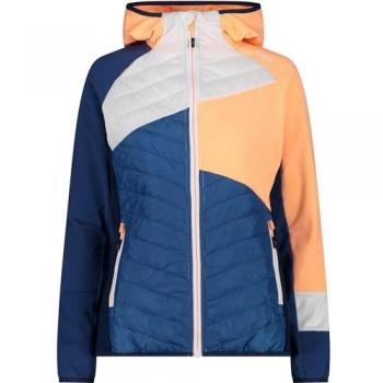 CMP Women's Hybrid Jacket - Blue/Turquoise