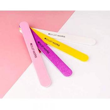 Brushworks Coloured Nail File Set