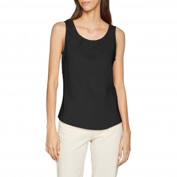 Vila Clothes Vilaia S/l Top-Noos, Camiseta sin Mangas para Mujer, Negro Black, 36