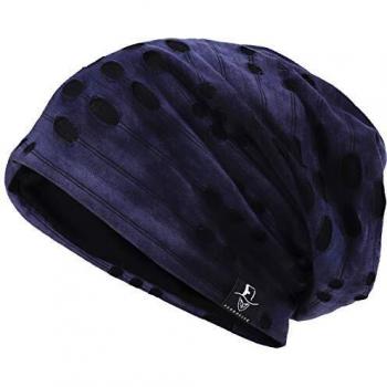 VECRY Hombre Gorros de Punto Slouch Beanie Thin Summer Cap Gorra de Calavera