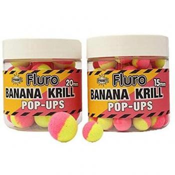 Dynamite Baits Fluro 2 Tone Pups 15Mm Bananak