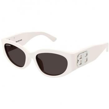 Balenciaga White Sunglasses with Accessories, Female, Size: 55 MM