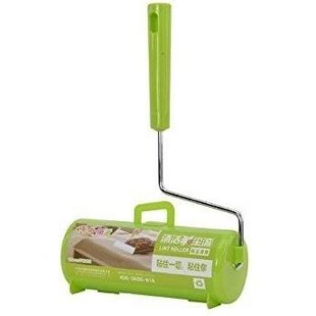 M&C 1 tratamiento del cepillo del rodillo pegajoso y 60 con una etiqueta engomada plástica, puede rasgar lejos usando un pergamino. Diseñado para el retiro de ropa y tapicería pelusa polvo y animales de pelo * 2pcs , green