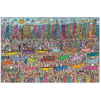Puzzle Ravensburger James Rizzi Nada es tan bonito como una ciudad - 5000 piezas - Arte