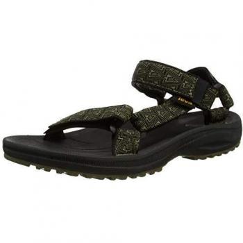 Teva Winsted, Sandalias de Punta Descubierta Hombre, Negro