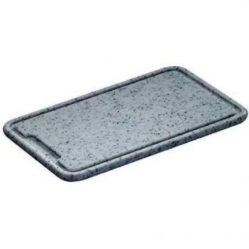 Tabla de Cortar Profesional de Granito 36 x 23 cm con Canal para Jugos - Zassenhaus