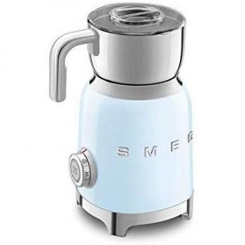 Smeg Milk FROTHER 50´Style Pastel Blue MFF01PBEU Frothing Pitchers, No Aplica, Multicolor