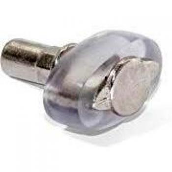 Lote de 50 Soportes para estante de cristal San Remo Emuca D. 5 mm