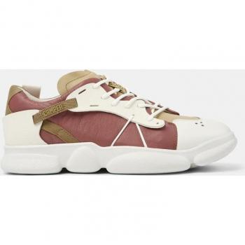 CAMPER Karst - Men's Sneakers - Blue/Grey/White, Size 41, Smooth Leather/Cotton Fabric