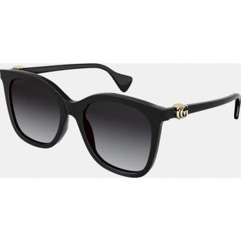 Gucci Gafas de Sol Cat Eye Acetato Negro Gris GG1071S 001