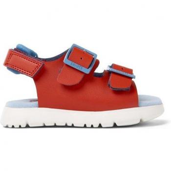 CAMPER Oruga Sandals - Red, Size 23, Smooth LeatherCAMPER Oruga Sandals - Red, Size 6.5, Smooth Leather