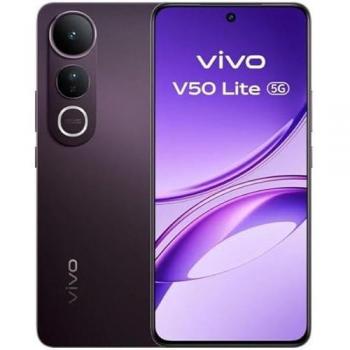 Smartphone Vivo V50 Lite 5G 6.77 AMOLED 8GB RAM 256GB Negro Fantasmal + Auriculares TWS con Cancelación de Ruido + Cargador Rápido 90W
