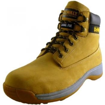 DEWALT Apprentice Honig - Botas de cuero para hombre, Amarillo, 45 EU