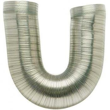 Gaine Flexible de Aluminio 150 mm x 3 m para Campana Extractora
