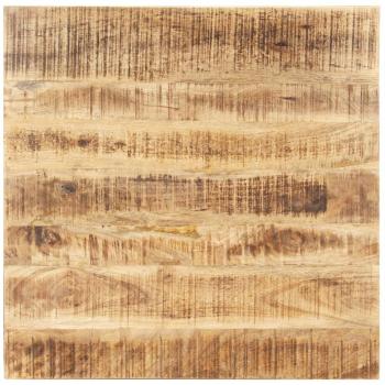 Superficie de mesa Día y Noche madera maciza de mango 15-16 mm 80x80 cm