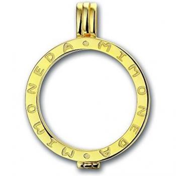 Mi Moneda - Colgante Mi Moneda Grace Dorado Plata Chapada circonita medida pequeña