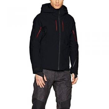 Dainese Hp1M2 Chaqueta, Hombre, Stretch-Limo/Rojo-High-Risk, S