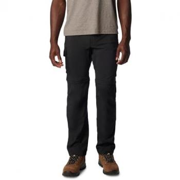 Pantalones de Senderismo Convertibles Columbia Silver Ridge Utility Negros 30 Hombre