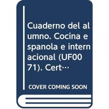 Cuaderno del alumno. Cocina española e internacional