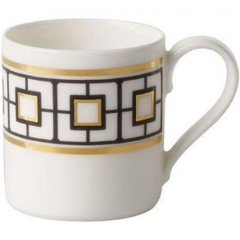 Villeroy & Boch MetroChic Espresso Cup - 80 ml capacity, fine porcelain material, modern design with elegant lines, dishwasher and microwave safe, part of the MetroChic collection