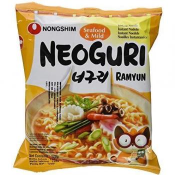 Nongshim - Ramen Sabor De Mariscos Neoguri, Ramen Koreano Nº1 En Korea - Corea 120G