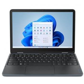 Lenovo 300w Yoga Gen 4 - Portátil 2-en-1, Pantalla Táctil HD de 11.6, Intel N100, 4GB RAM, 128GB SSD, Wi-Fi 6, Windows