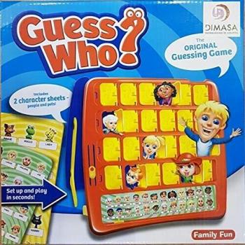 Dimasa- Juego QUIEN ES EL Personaje Mesa
