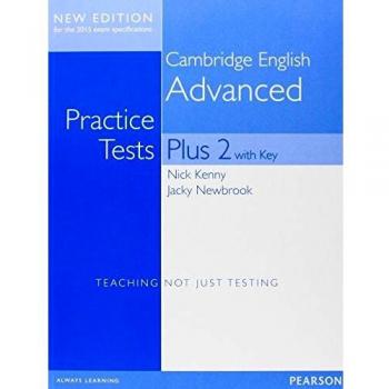 Cambridge Advanced Practice Tests Plus Volume 2 Student's Book with Key New Edition